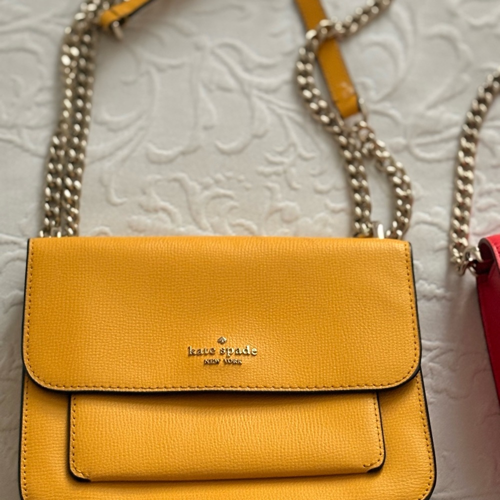 Kate Spade Mustard Yellow Crossbody Bag